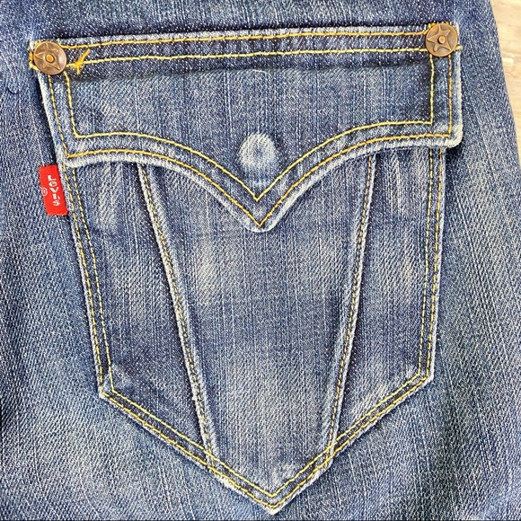 Vintage Levi’s Slim Boot Redline Selvedge Denim